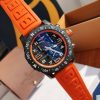 Breitling Carbon Fibre Chronograph: A Premium Super Clone Watch 1100107100 - front view | Breitling