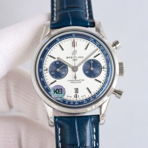 Breitling Premier B01 Chronograph 42mm Men's Luxury Replica Watch 1040218196 - front view | Breitling