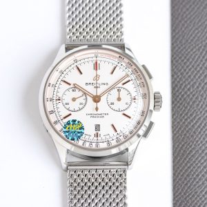 Breitling Premier B01 Super Clone: A Luxury Replica Watch for the Connoisseur 1109824004 - front view | Breitling