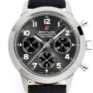 Breitling Transocean 1:1 Super Clone Men's Luxury Replica Watch 1114629858 - side view | Breitling