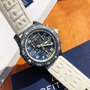 Exclusive Breitling Carbon Fibre Chronograph - Premium Super Clone Watches 1116418775 - back view | Breitling